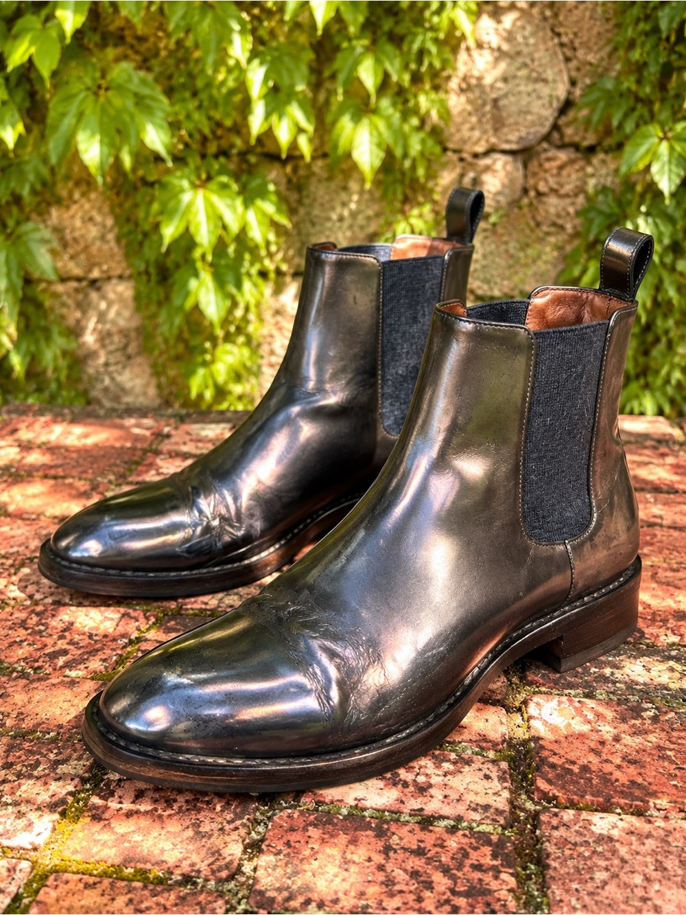 BRUNELLO CUCINELLI Quiet Luxury Italian Made Minimalist Chelsea Boots, 37.5
